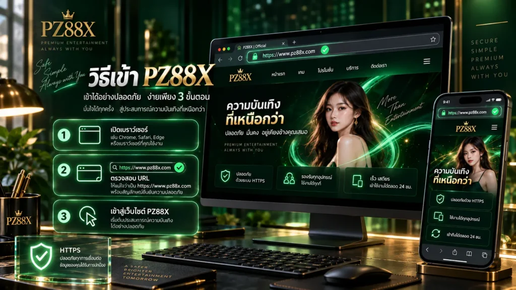 วิธีเข้า PZ88X